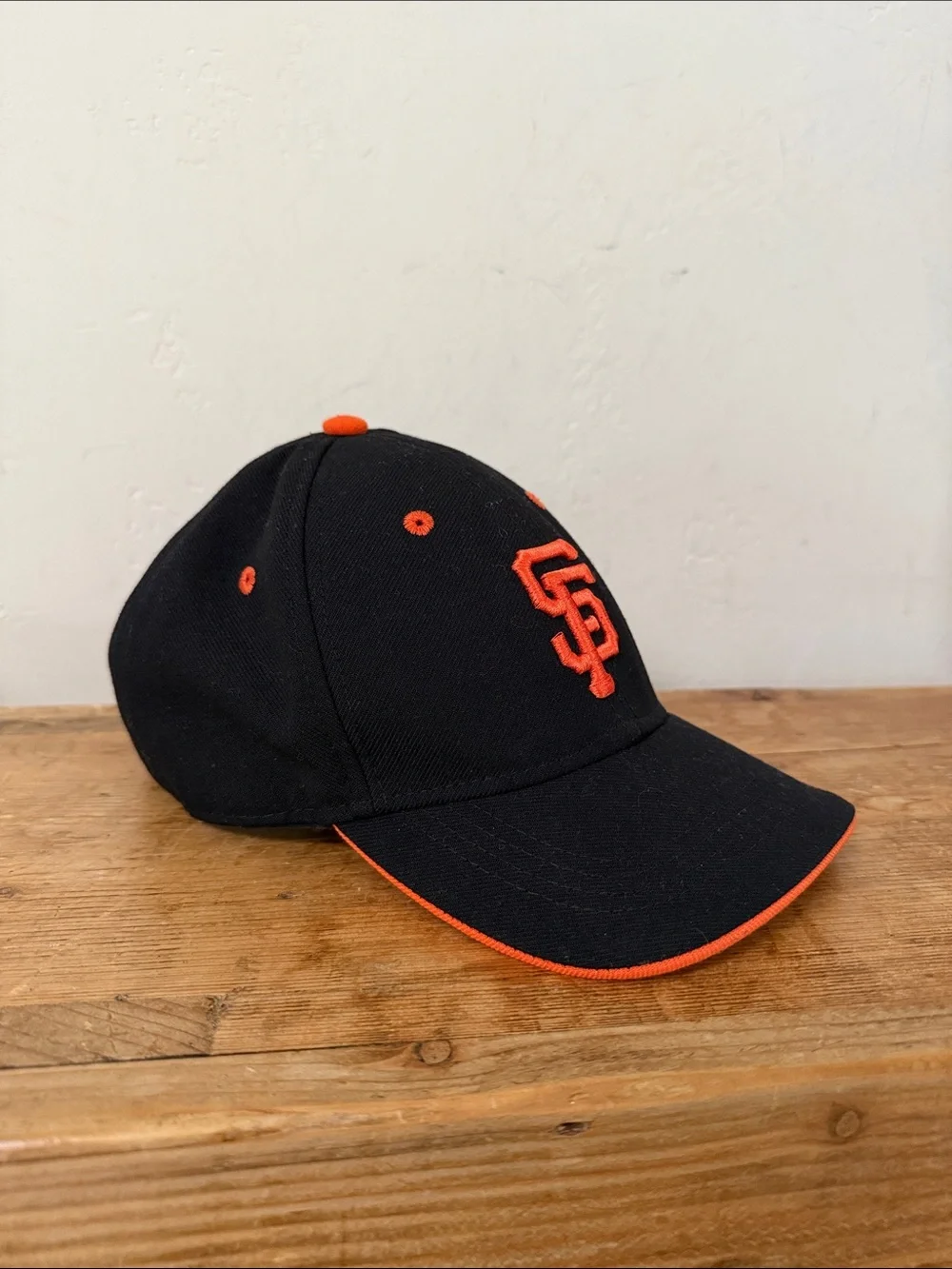 Kids Giants Black and Orange Baseball Cap kids adjustable size